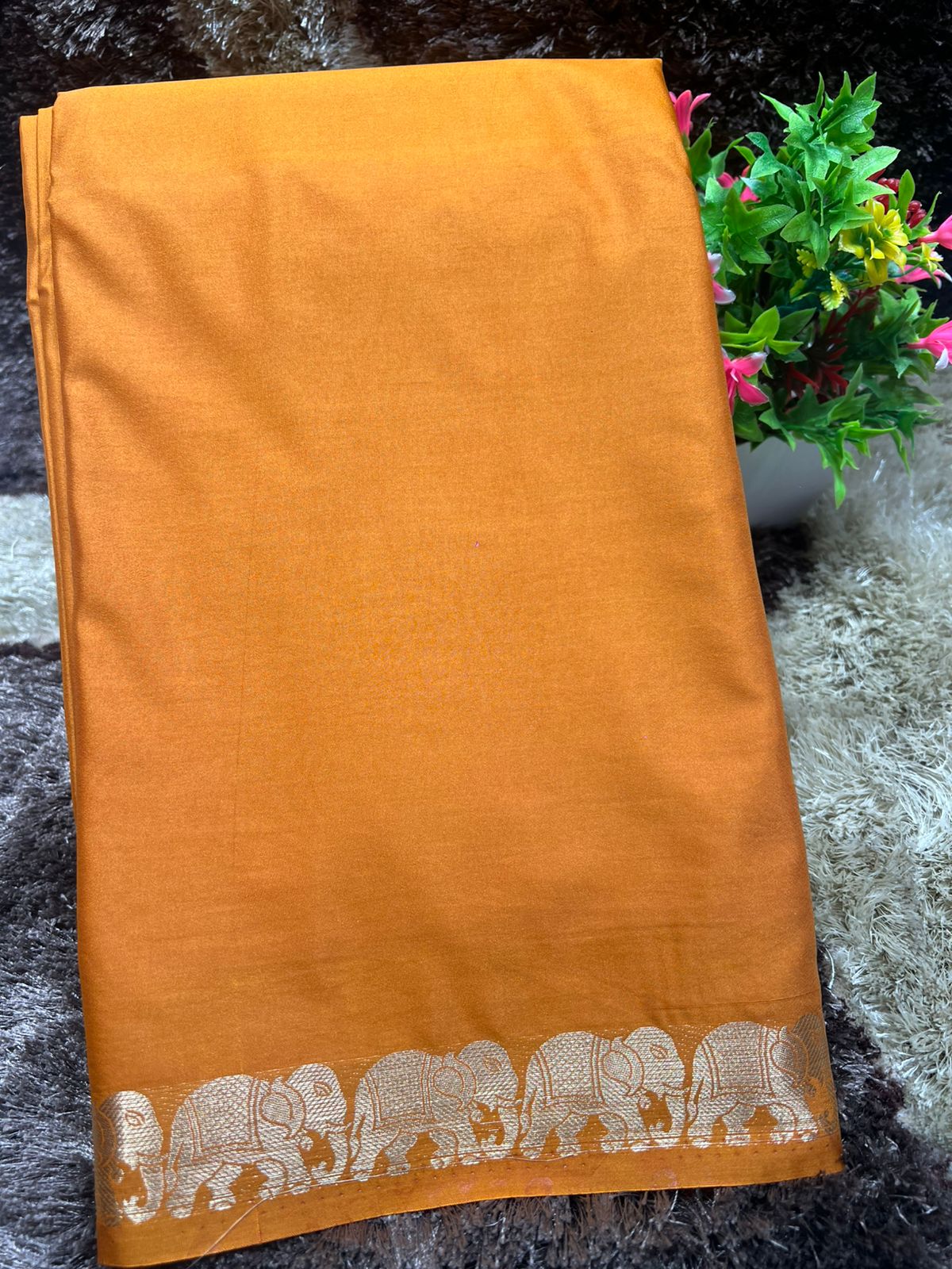 Artificial / Mix Crape Sarees