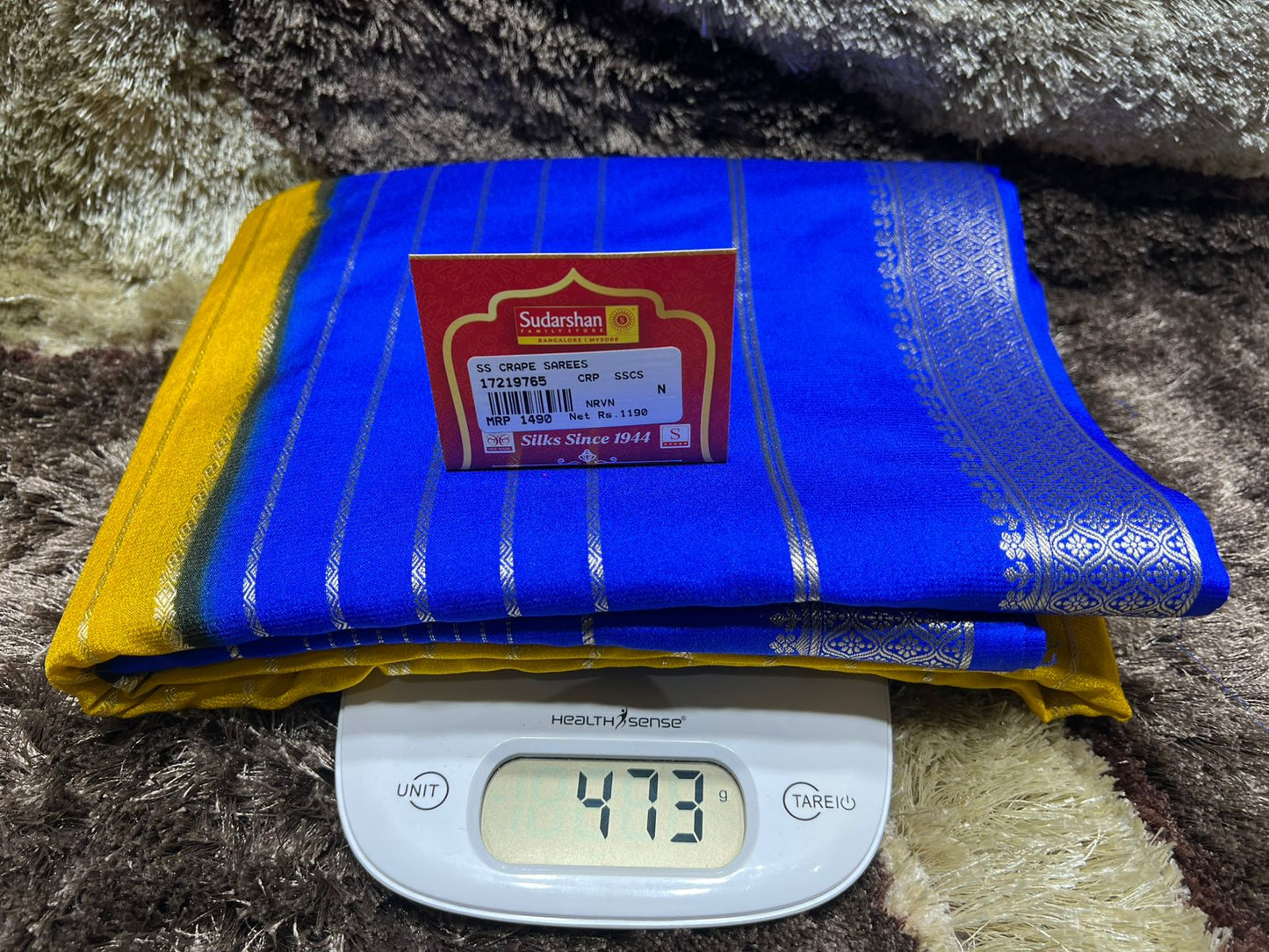 Artificial / Mix Crape Sarees