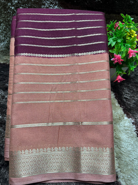 Artificial / Mix Crape Sarees