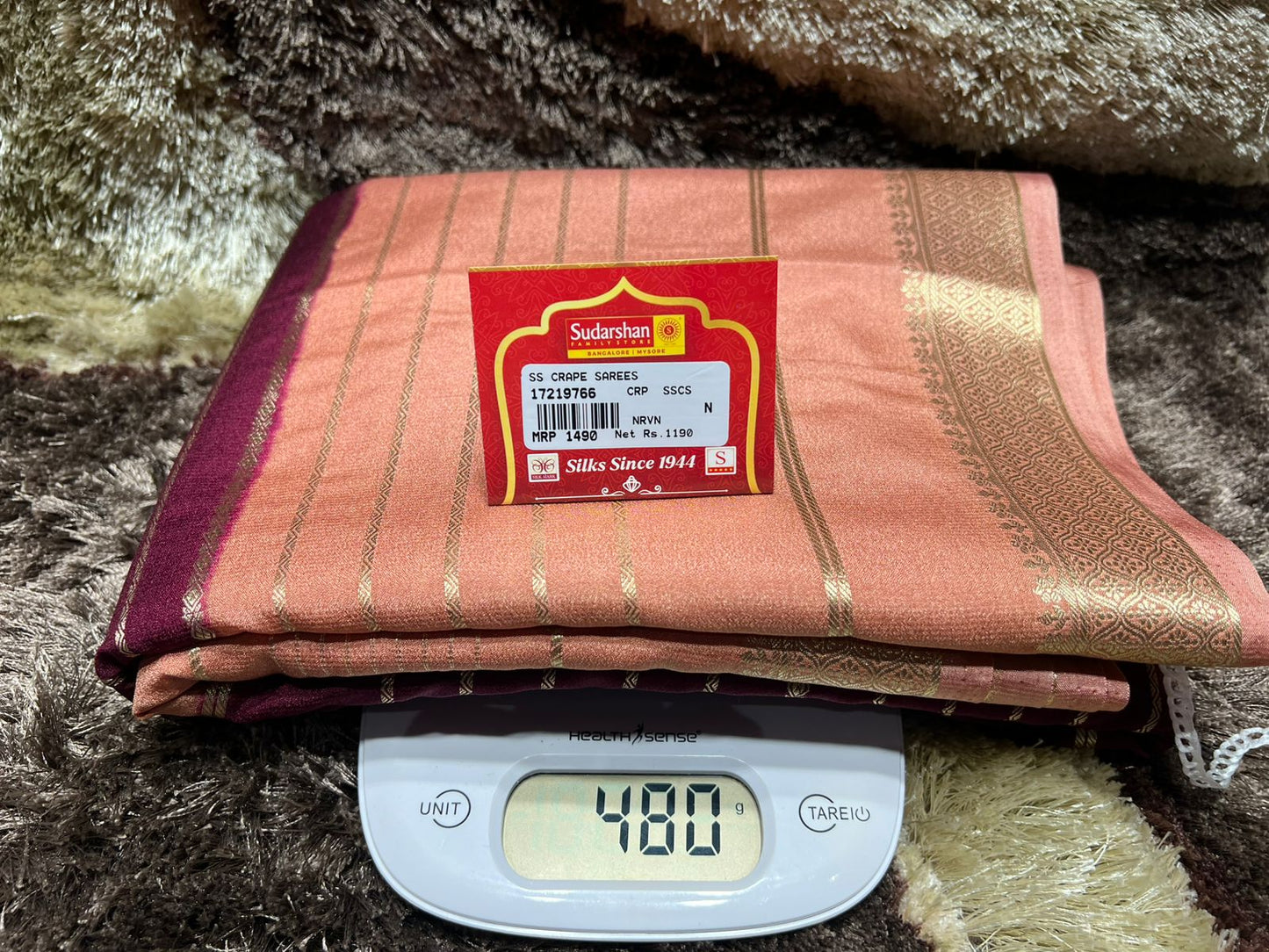 Artificial / Mix Crape Sarees