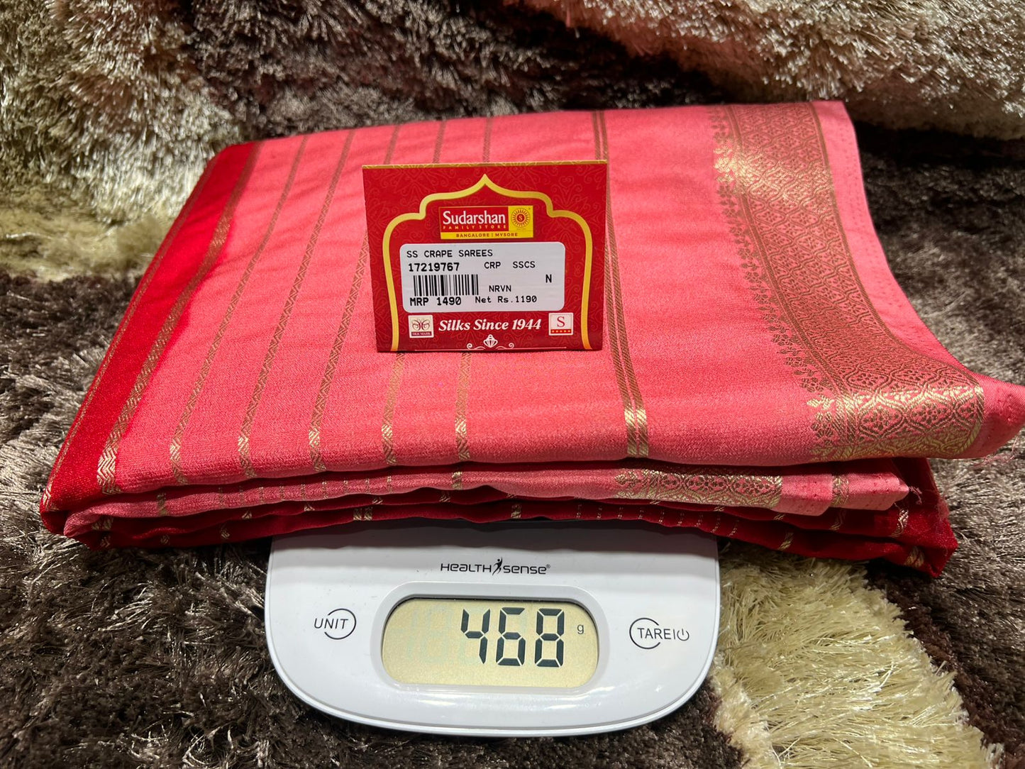 Artificial / Mix Crape Sarees