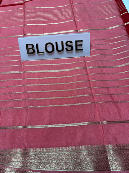 Artificial / Mix Crape Sarees