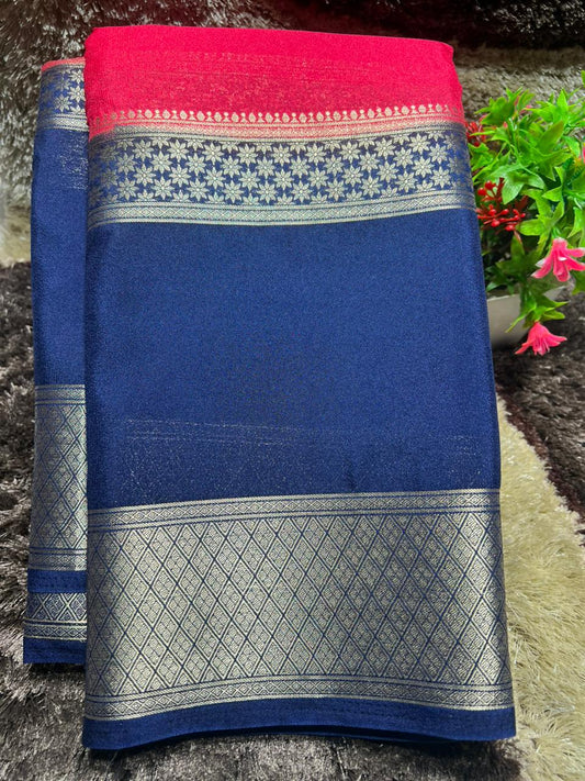 Artificial / Mix Crape Sarees