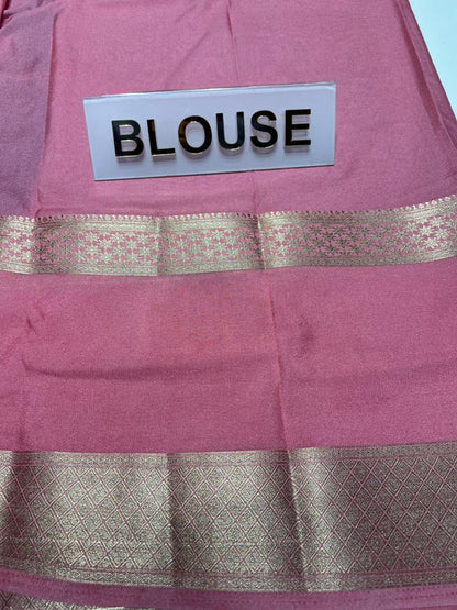Artificial / Mix Crape Sarees
