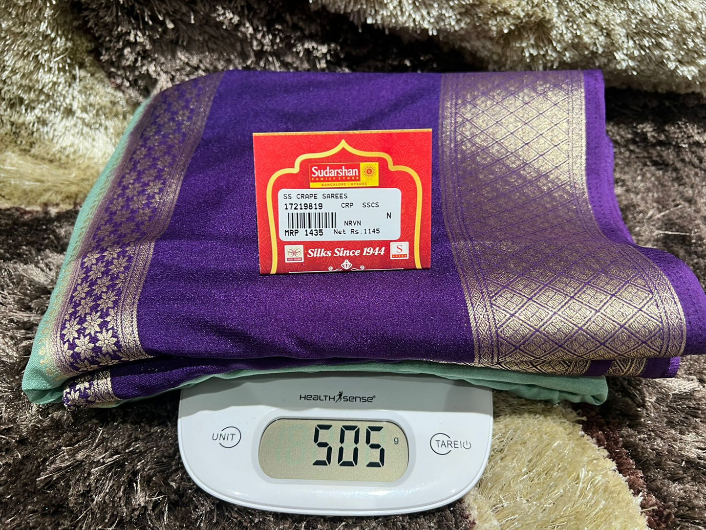 Artificial / Mix Crape Sarees