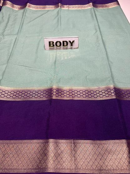 Artificial / Mix Crape Sarees