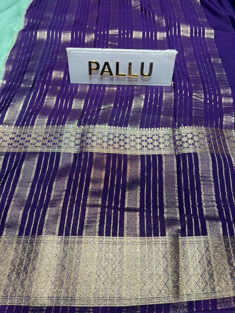 Artificial / Mix Crape Sarees