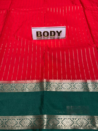 Artificial / Mix Crape Sarees