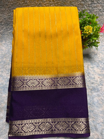 Artificial / Mix Crape Sarees