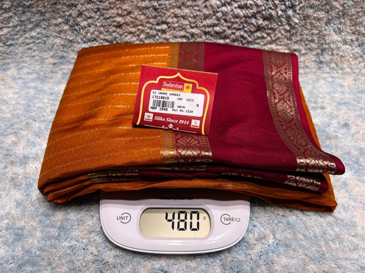 Artificial / Mix Crape Sarees