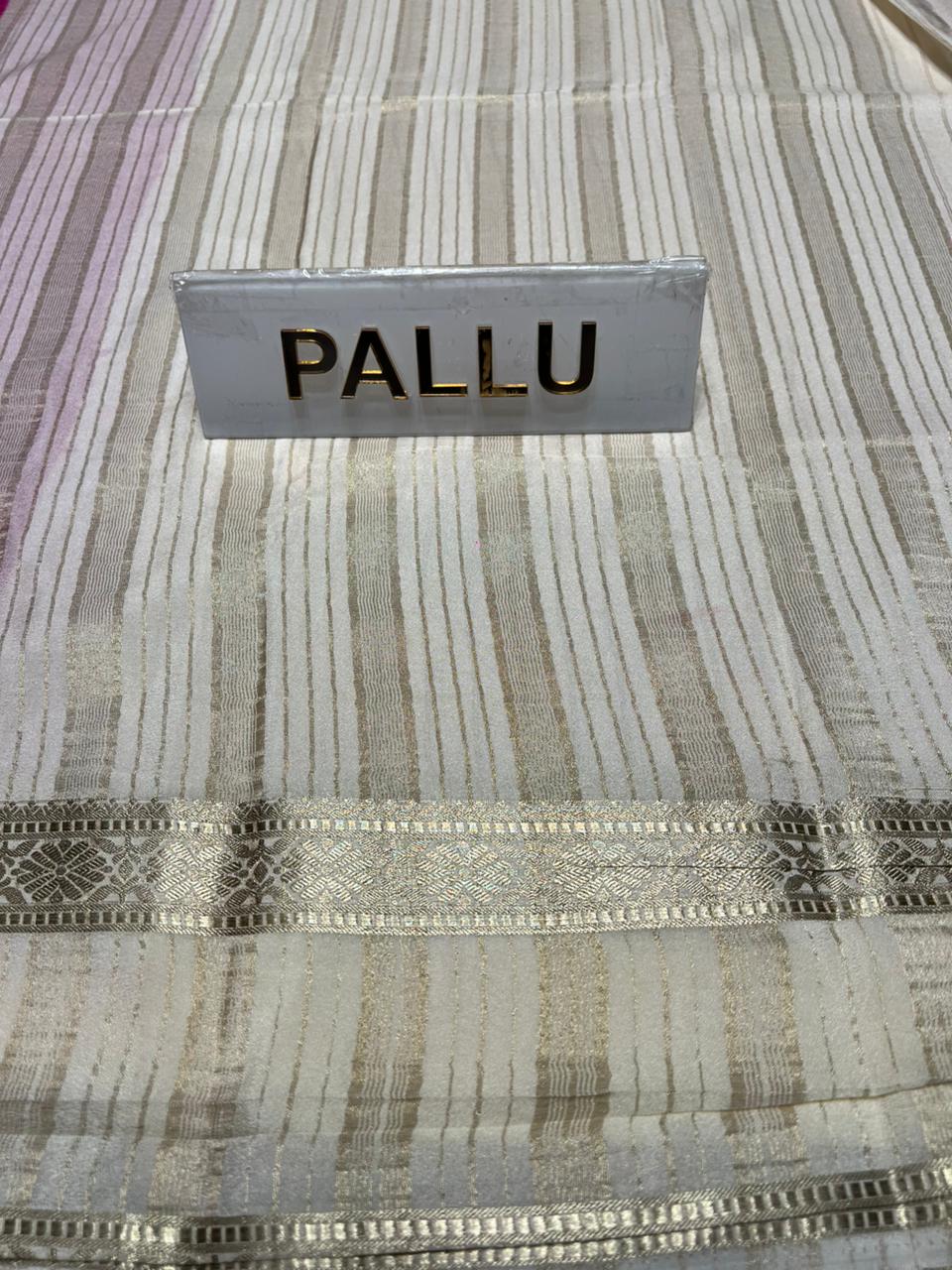 Artificial / Mix Crape Sarees