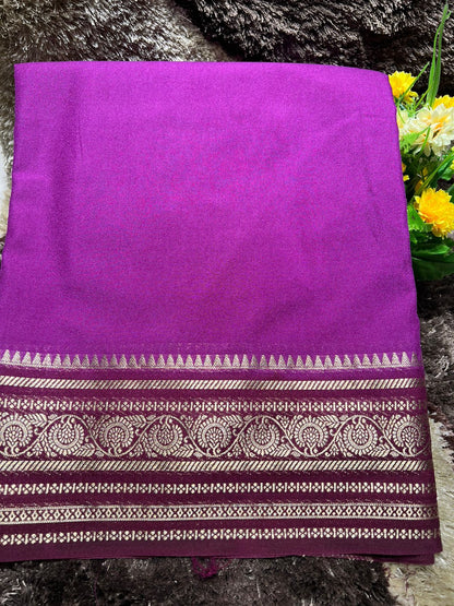 Artificial / Mix Crape Sarees