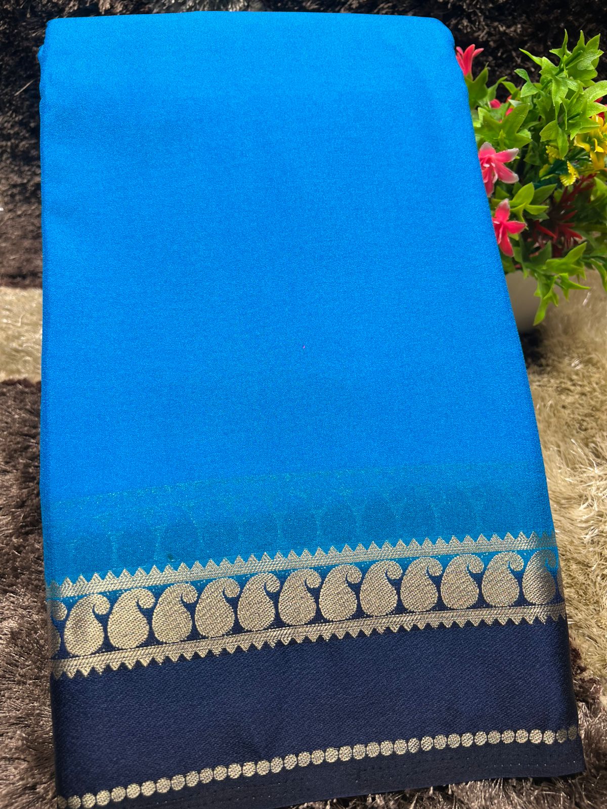 Artificial / Mix Crape Sarees