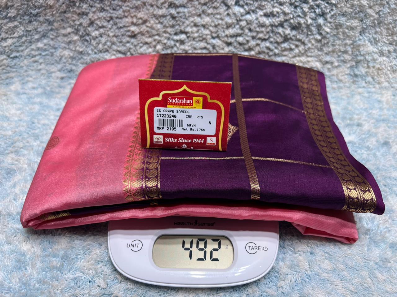 Artificial / Mix Crape Sarees