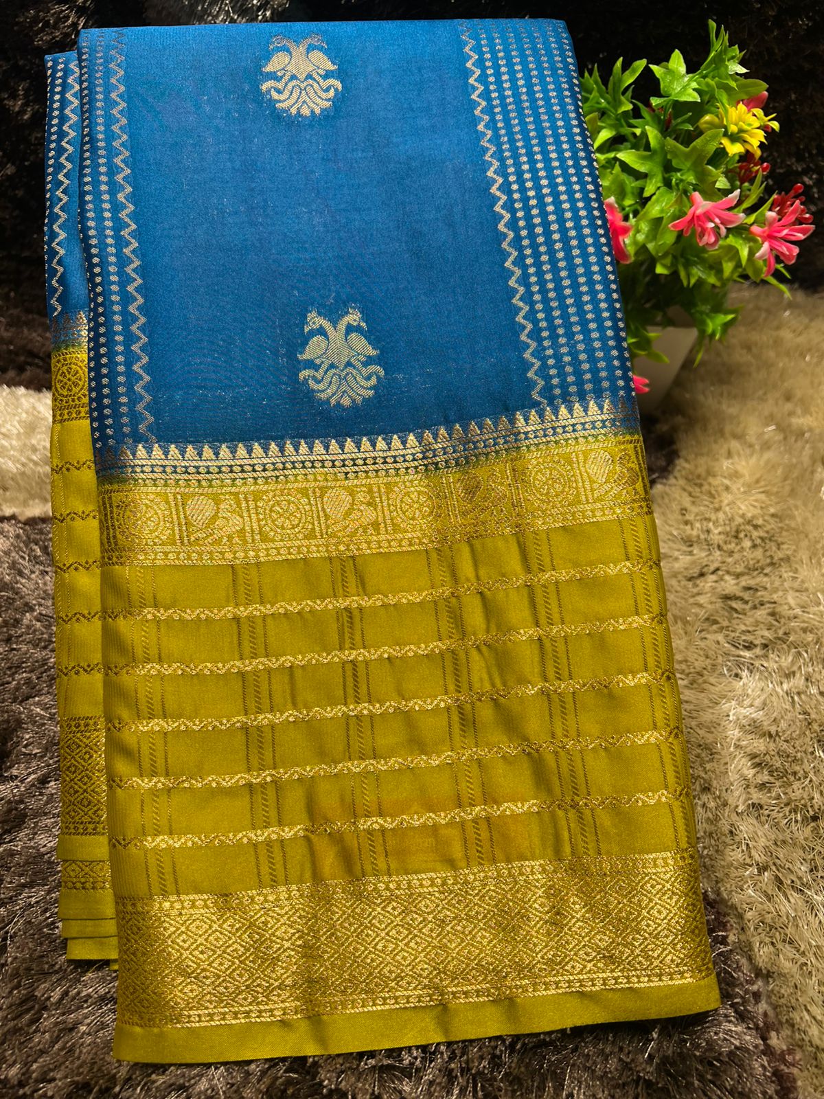 Artificial / Mix Crape Sarees