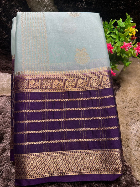 Artificial / Mix Crape Sarees