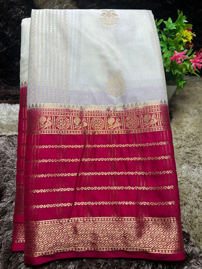 Artificial / Mix Crape Sarees