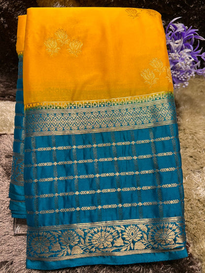 Artificial / Mix Crape Sarees