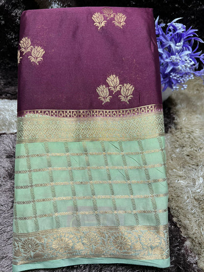 Artificial / Mix Crape Sarees