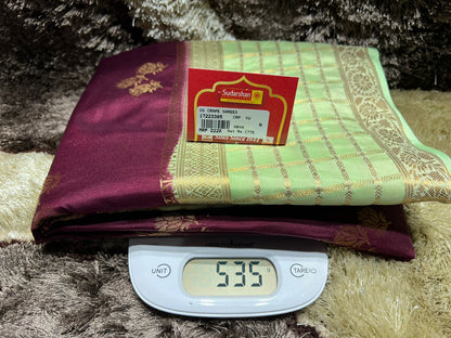 Artificial / Mix Crape Sarees