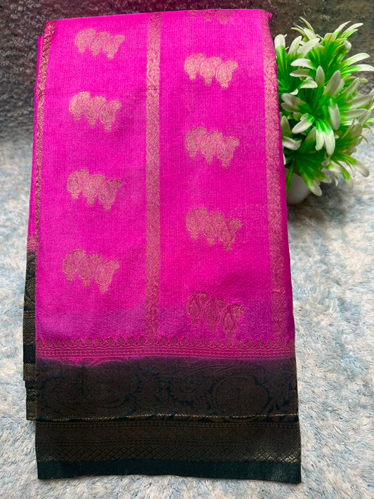 Artificial / Mix Crape Sarees