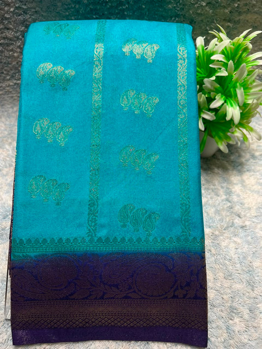 Artificial / Mix Crape Sarees