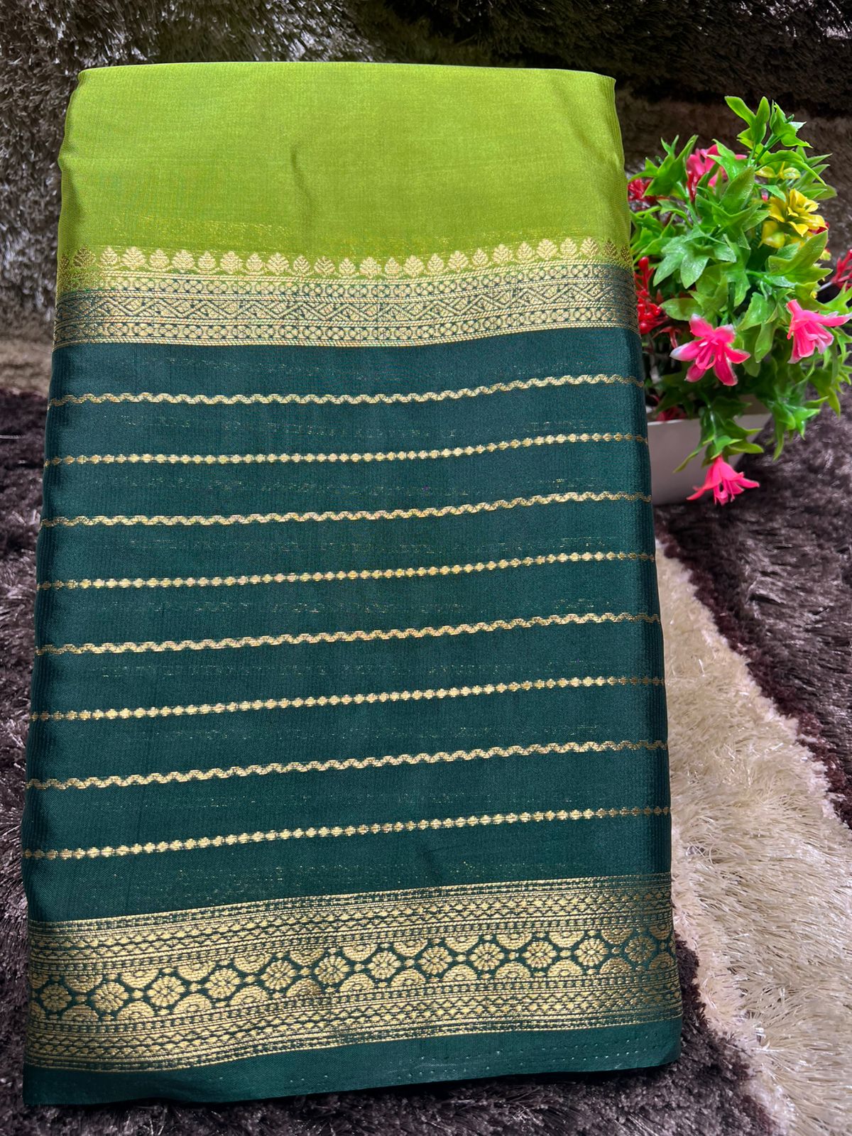 Artificial / Mix Crape Sarees