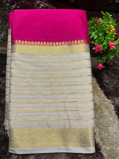 Artificial / Mix Crape Sarees