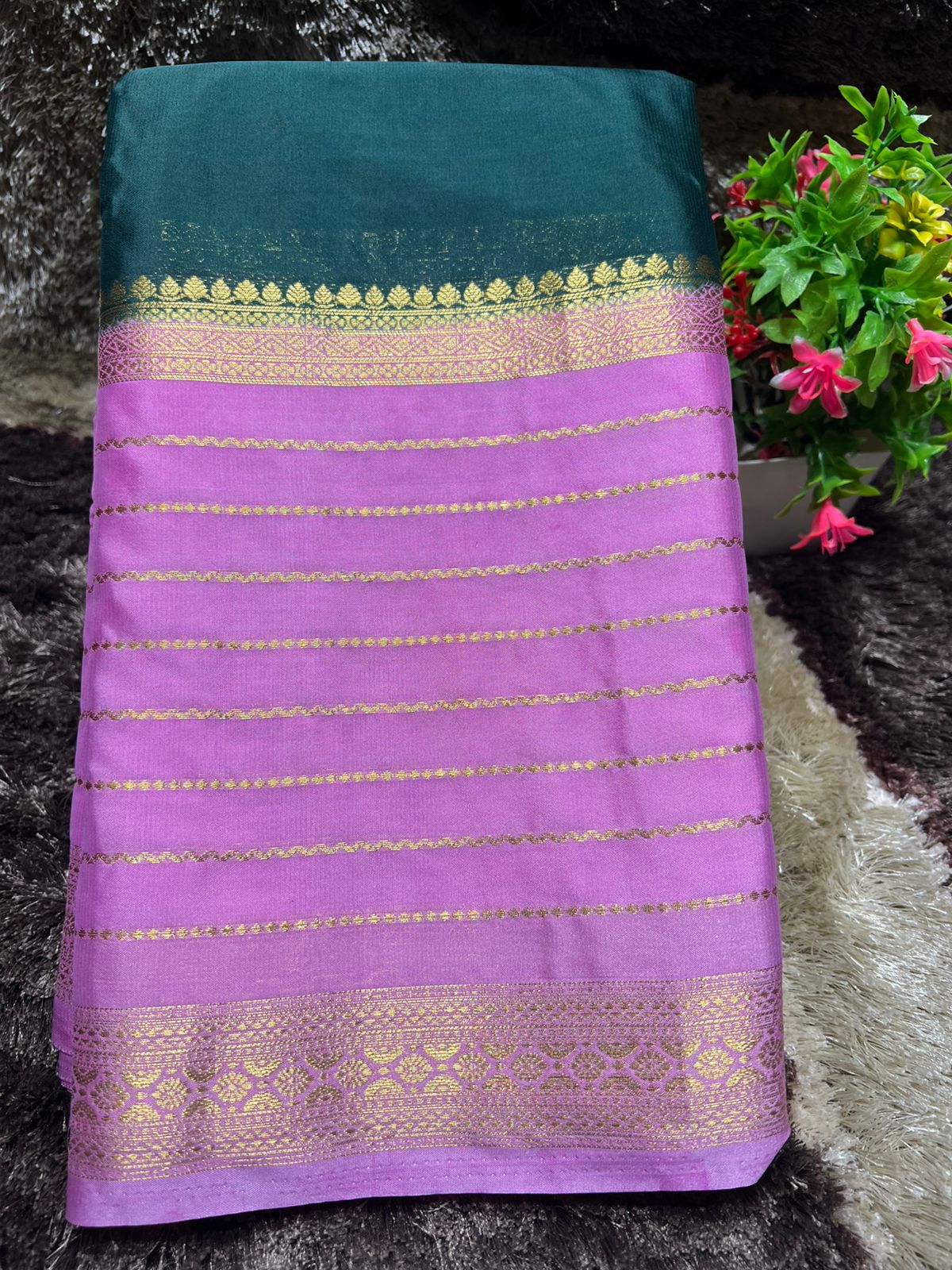 Artificial / Mix Crape Sarees
