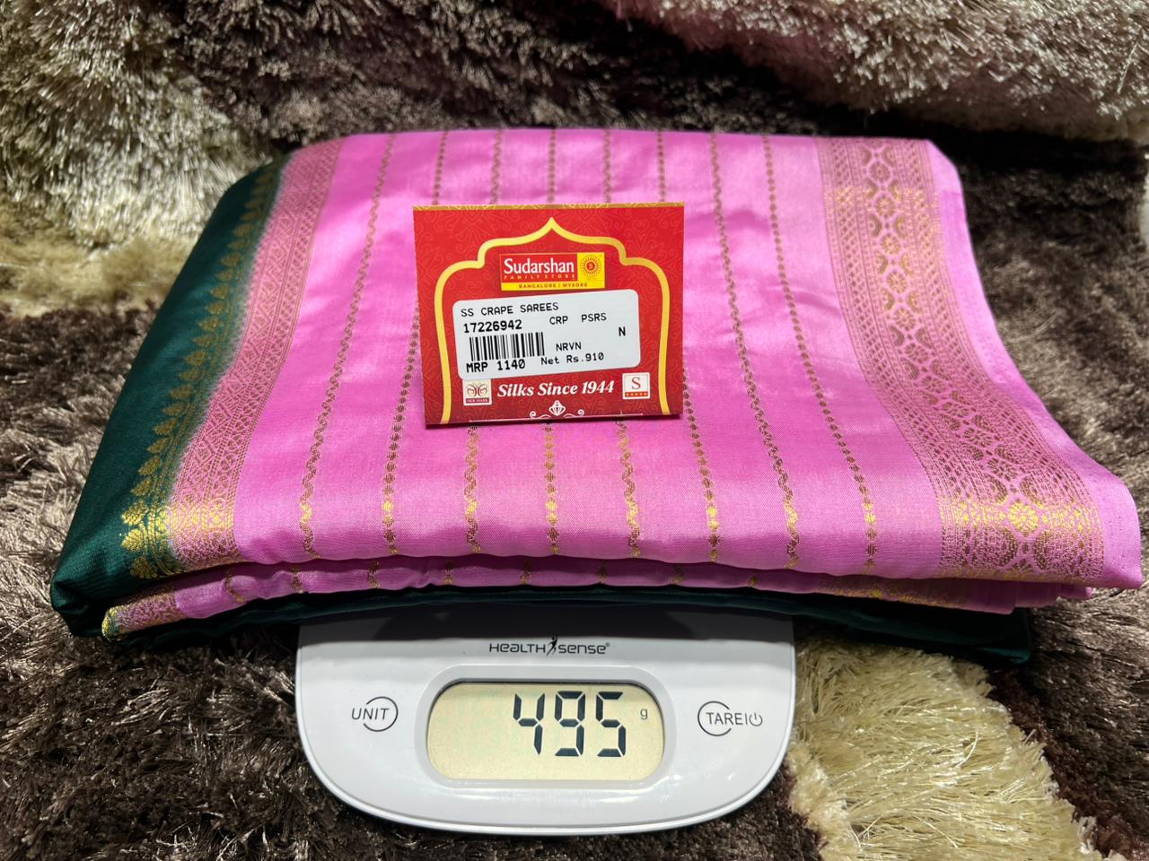 Artificial / Mix Crape Sarees
