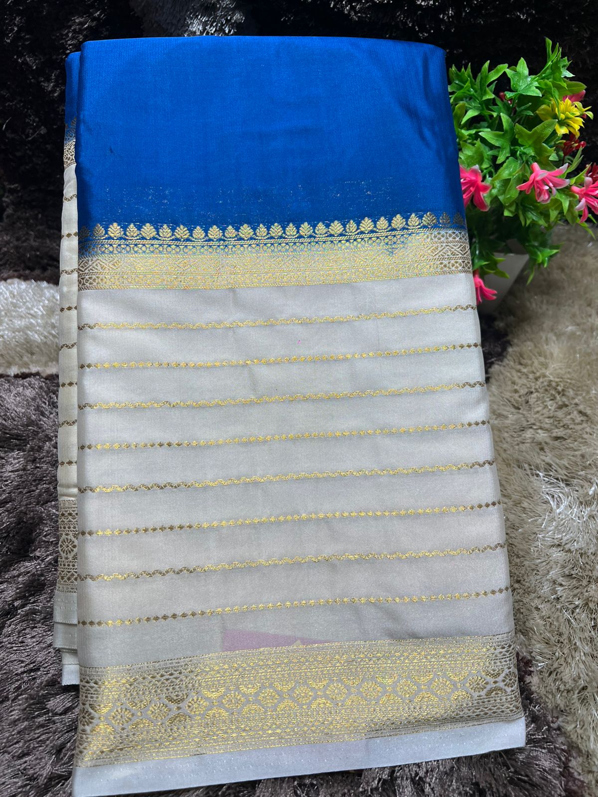 Artificial / Mix Crape Sarees