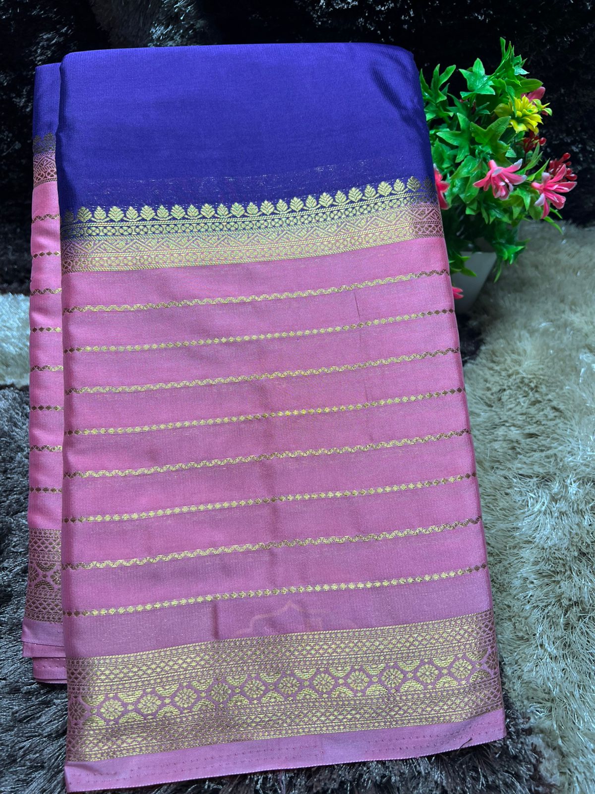 Artificial / Mix Crape Sarees