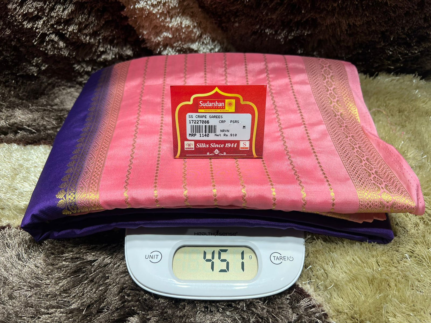 Artificial / Mix Crape Sarees