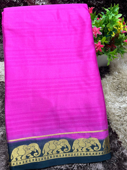 Artificial / Mix Crape Sarees