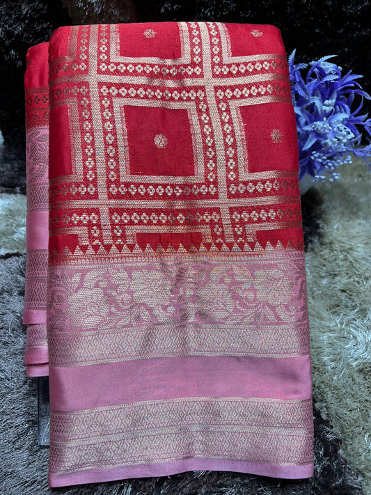 Artificial / Mix Crape Sarees