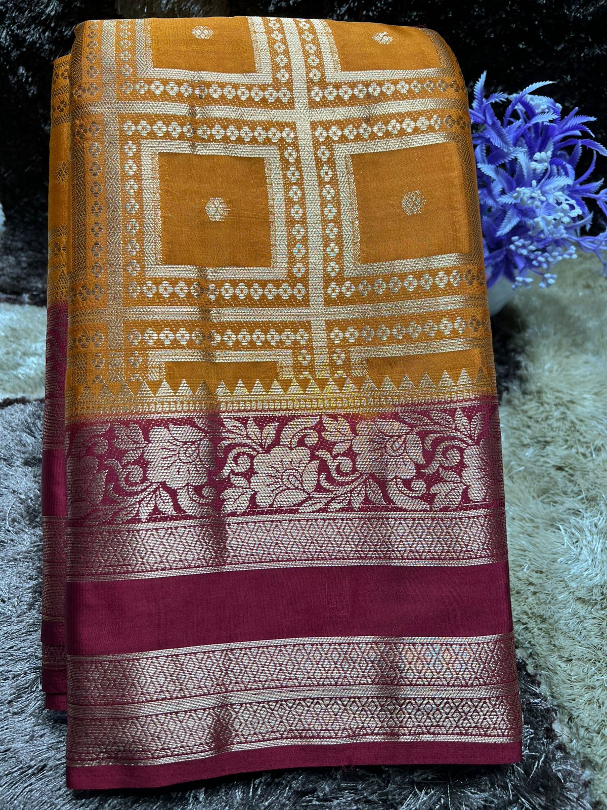 Artificial / Mix Crape Sarees