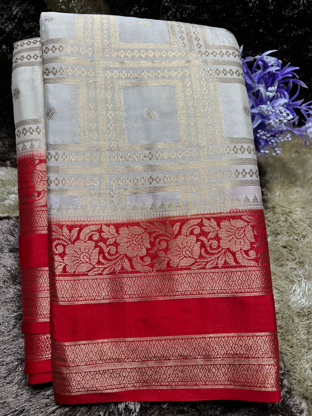 Artificial / Mix Crape Sarees