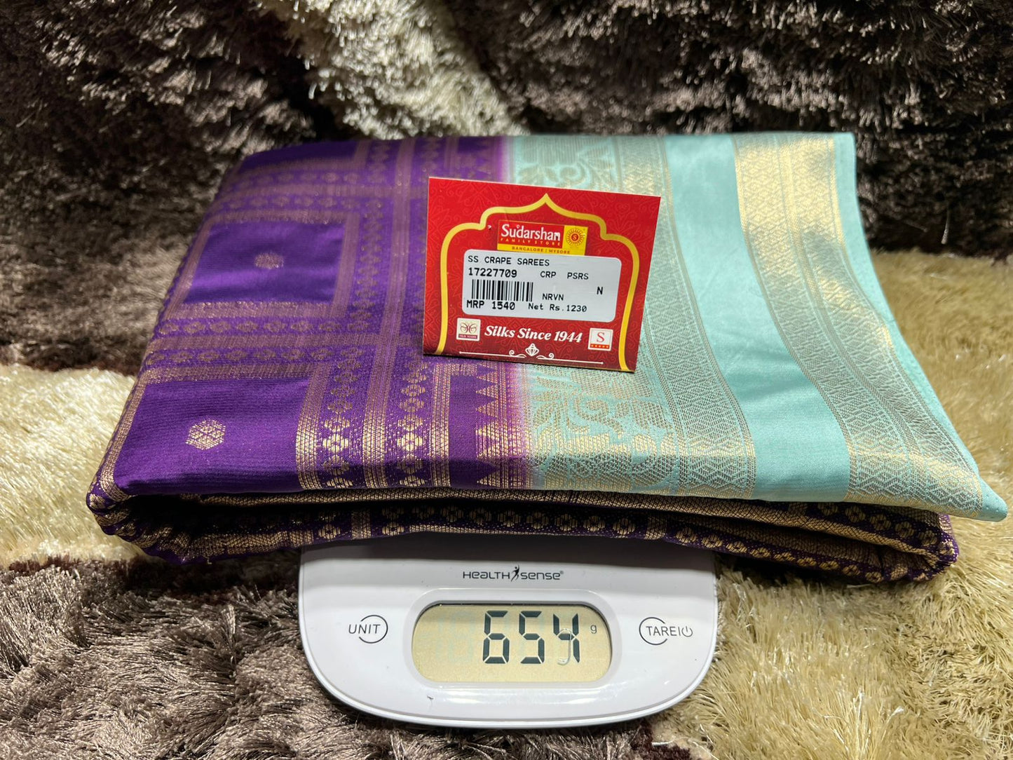 Artificial / Mix Crape Sarees
