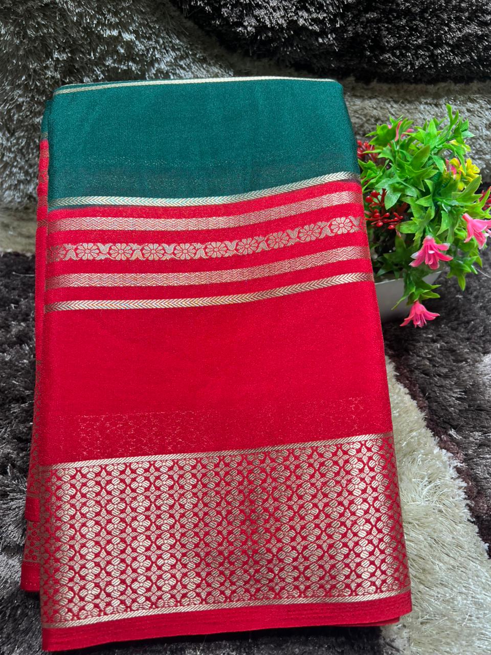 Artificial / Mix Crape Sarees