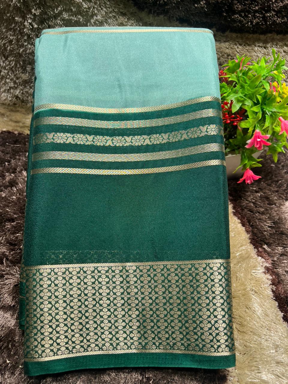 Artificial / Mix Crape Sarees