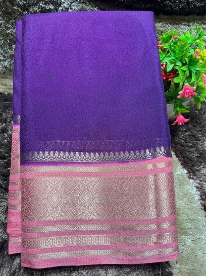 Artificial / Mix Crape Sarees