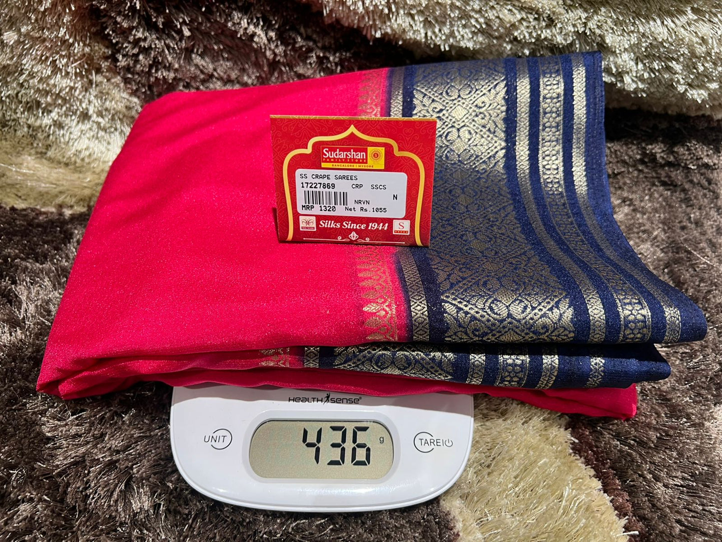 Artificial / Mix Crape Sarees