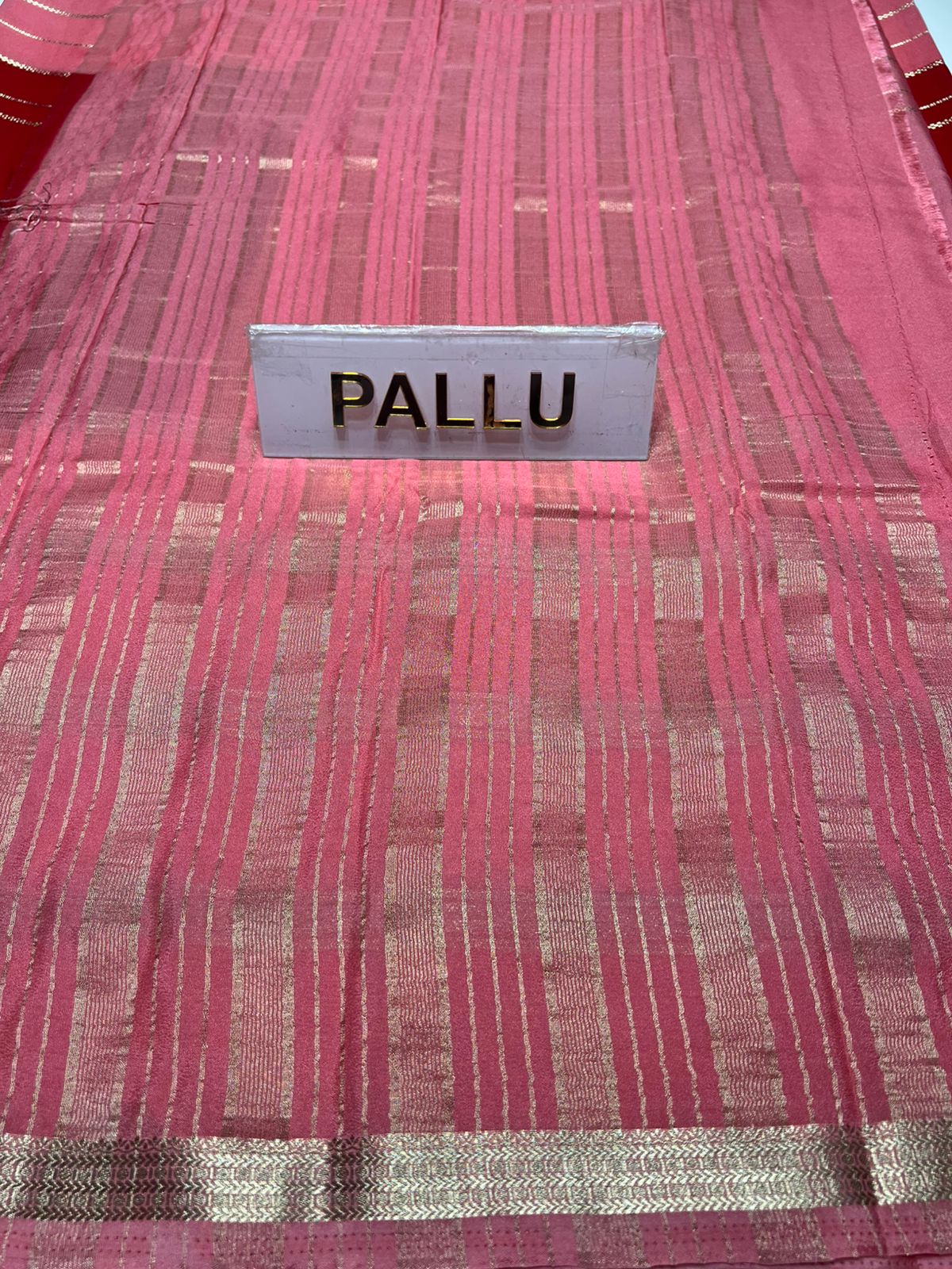 Artificial / Mix Crape Sarees