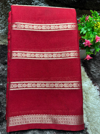 Artificial / Mix Crape Sarees
