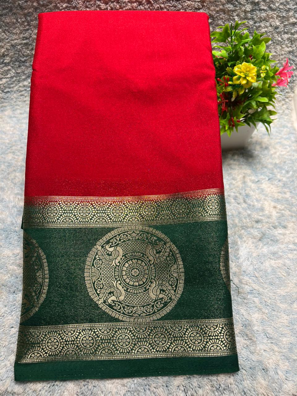 Artificial / Mix Crape Sarees