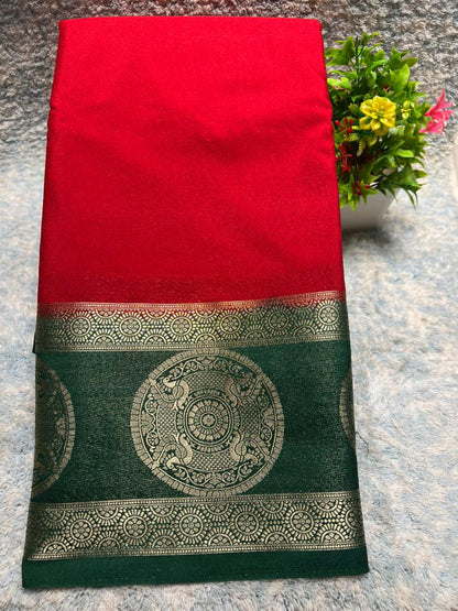 Artificial / Mix Crape Sarees