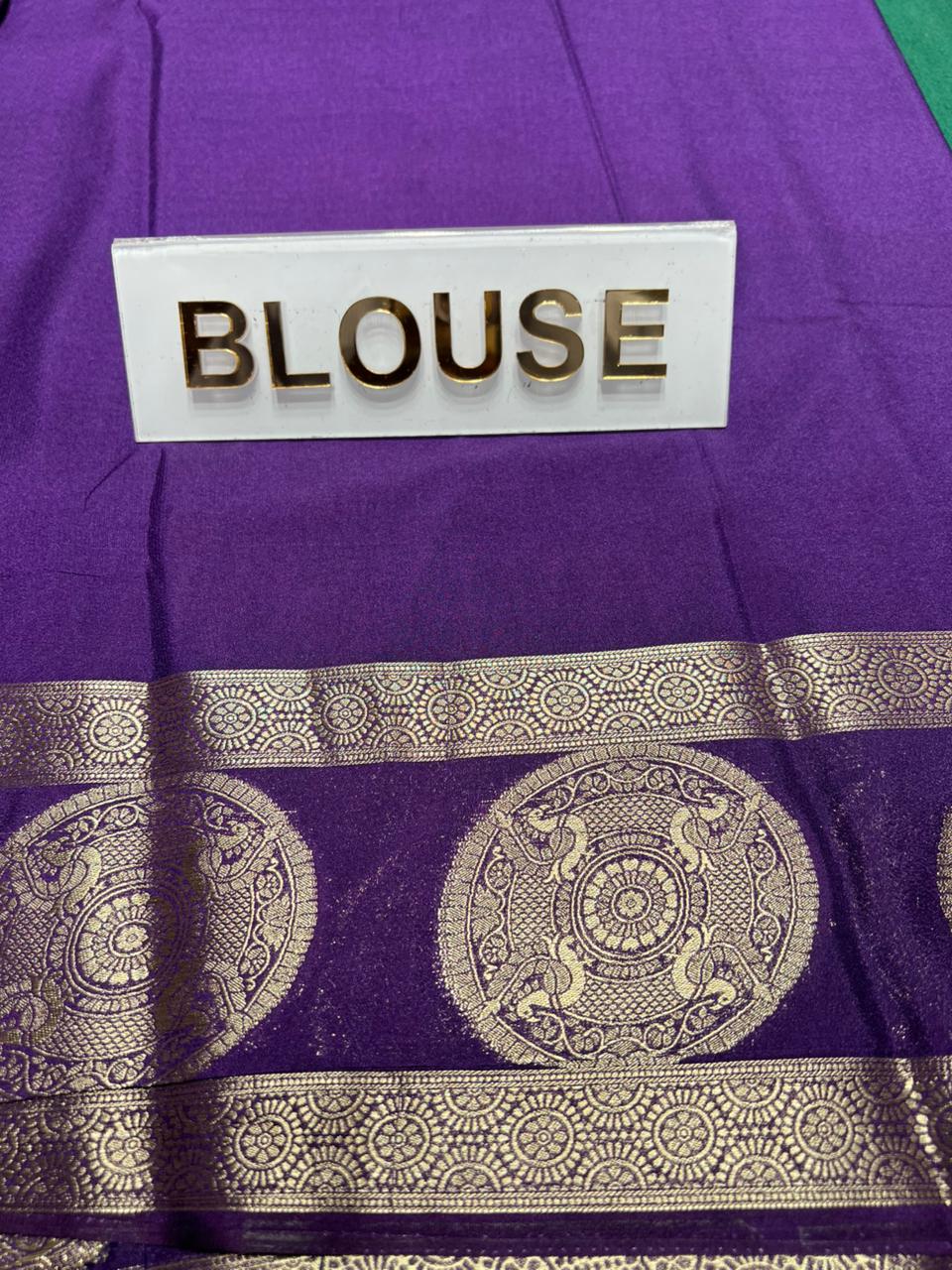 Artificial / Mix Crape Sarees