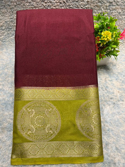 Artificial / Mix Crape Sarees