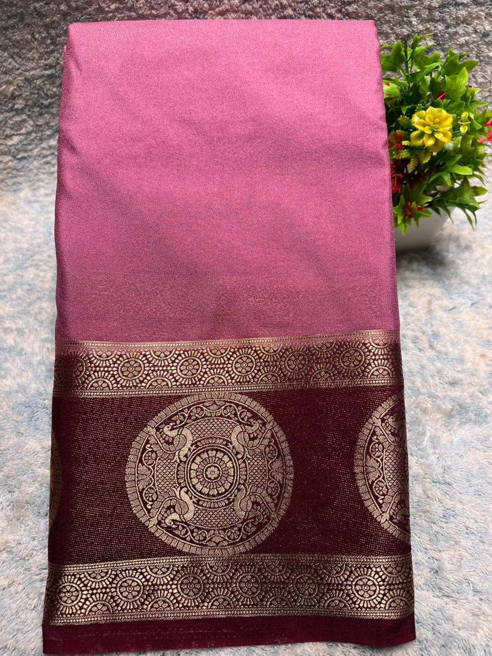 Artificial / Mix Crape Sarees