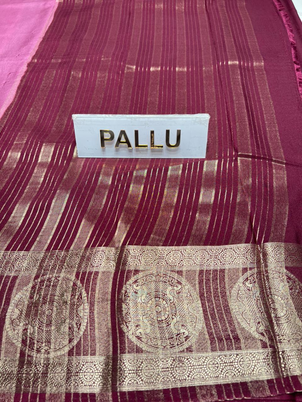 Artificial / Mix Crape Sarees